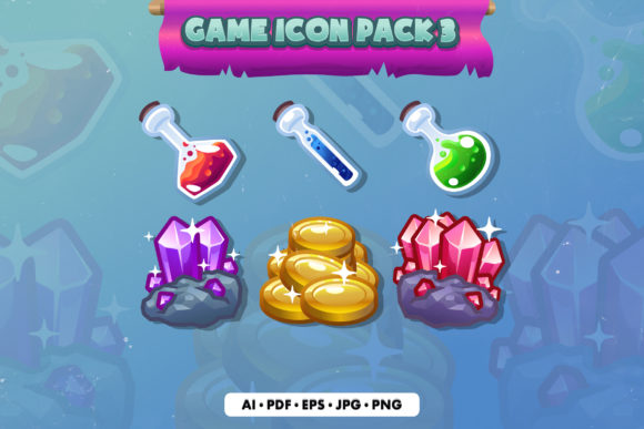 Adventure Game Icon Pack 3: A Practical Resource for Designers and Developers
