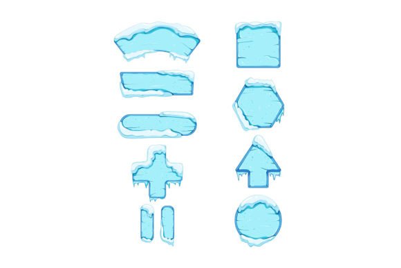 Choosing the Right Ice Game Button Set Cartoon Vector Illus for Your Project
