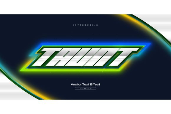 Editable Colorful Game Text Style: A Practical Design Tool for Dynamic Visual Projects