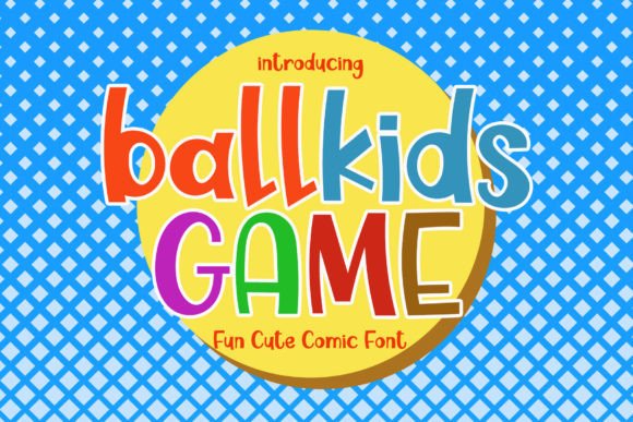 Exploring the Playful World of Ballkids Game Font in Design