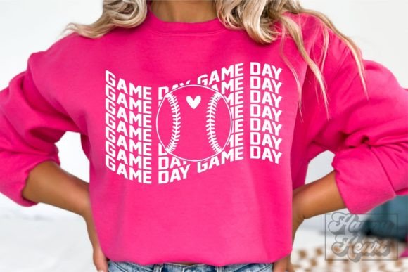Game Day Baseball SVG - Baseball Mama: Your Ultimate Design for Game Day Spirit