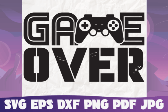 Game Over SVG: Creative Design Made Simple