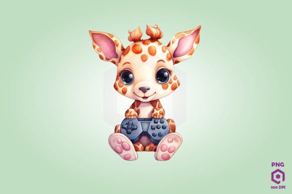 Giraffe Playing Video Game: A Strategic Creative Asset for Modern Design Projects
