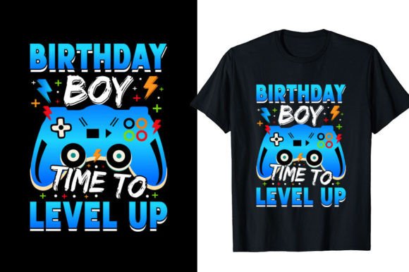Level Up Your Celebration: The Rise of the Birthday Boy Video Game T-Shirt