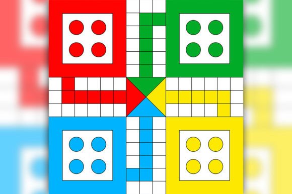 Ludo Board Game Illustration: A Versatile Design Asset