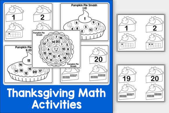 Thanksgiving Pumpkin Pie Smash Math Game: A Sweet Way to Boost Number Recognition