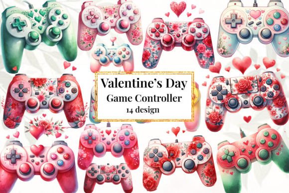 Valentine Game Controller Sublimation: Creative Design for Diverse Projects