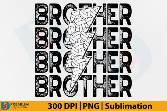 Volleyball Brother PNG Sublimation Game: High-Quality Design for Creative and Commercial Use